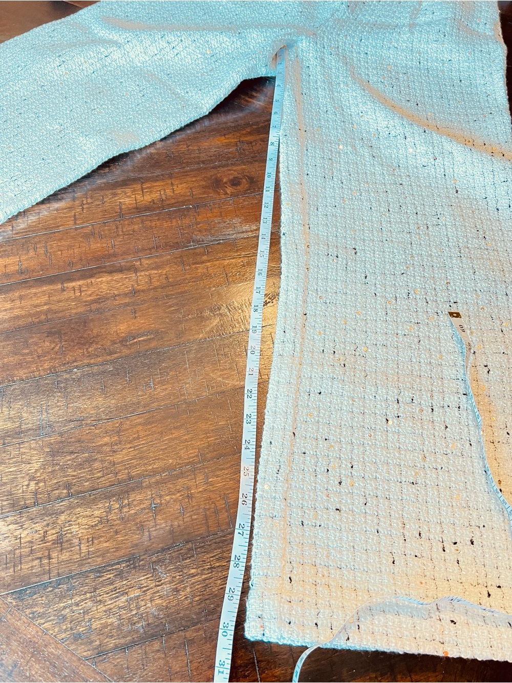 Commense Pearl button tweed jacket and paint suit apricot - Picture 9 of 12